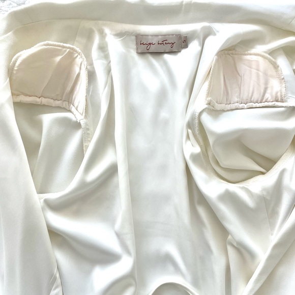 NWOT Botany White Wrap-Around Blazer Dress - S - Picture 9 of 10